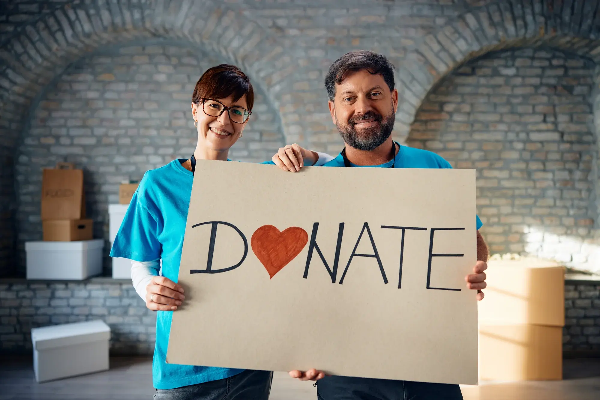 Volunteers supporting the CoreServe Foundation